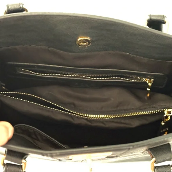 BCBG Paris Chic Story Lock Tote - Picture 7 of 8